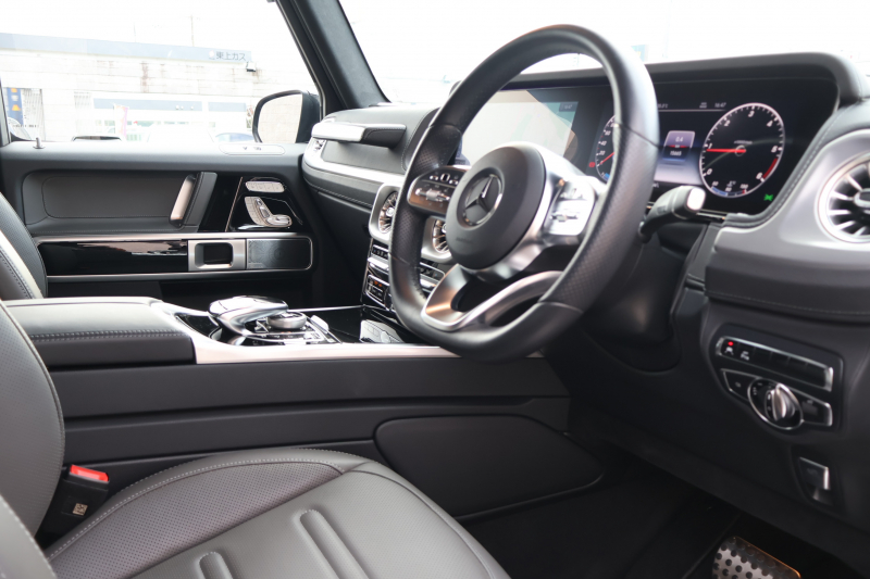 メルセデスベンツ Gクラス G400d AMGﾗｲﾝ G manufakturﾌﾟﾛｸﾞﾗﾑ　ﾗｸﾞｼﾞｭｱﾘｰPKG ﾚｰﾀﾞｰｾｰﾌﾃｨPKG ｶﾞﾗｽSR 灰ﾅｯﾊﾟ革 ｼｰﾄH ﾍﾞﾝﾁﾚｰﾀｰ 純正12.3ｲﾝﾁﾅﾋﾞ地ﾃﾞｼﾞ Burmesterｻﾗｳﾝﾄﾞ AppleCarPlay 360度ｶﾒﾗ  ｱﾀﾞﾌﾟﾃｨﾌﾞﾀﾞﾝﾋﾟﾝｸﾞ AMG20AW　2年保証