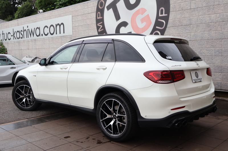AMG GLC GLC43 4MATIC　後期 ﾚｻﾞｰｴｸｽｸﾙｰｼﾌﾞPKG ﾚｰﾀﾞｰｾｰﾌﾃｨPKG ｴｱﾊﾞﾗﾝｽPKG 1ｵｰﾅｰ ﾊﾟﾉﾗﾏSR 黒革ｼｰﾄ ｼｰﾄﾋｰﾀ ﾍﾞﾝﾁﾚｰﾀ MBUX 純正10.25ｲﾝﾁﾅﾋﾞ地ﾃﾞｼﾞ ｺｯｸﾋﾟｯﾄDisp 360°ｶﾒﾗ Burmester PTS 電動Rｹﾞｰﾄ HUD AMG20ｲﾝﾁAW　2年保証
