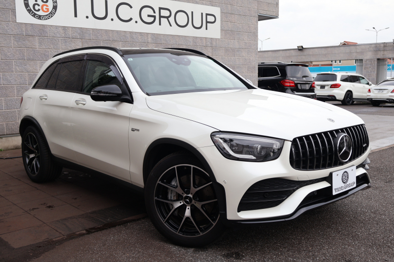 AMG GLC GLC43 4MATIC　後期 ﾚｻﾞｰｴｸｽｸﾙｰｼﾌﾞPKG ﾚｰﾀﾞｰｾｰﾌﾃｨPKG ｴｱﾊﾞﾗﾝｽPKG 1ｵｰﾅｰ ﾊﾟﾉﾗﾏSR 黒革ｼｰﾄ ｼｰﾄﾋｰﾀ ﾍﾞﾝﾁﾚｰﾀ MBUX 純正10.25ｲﾝﾁﾅﾋﾞ地ﾃﾞｼﾞ ｺｯｸﾋﾟｯﾄDisp 360°ｶﾒﾗ Burmester PTS 電動Rｹﾞｰﾄ HUD AMG20ｲﾝﾁAW　2年保証
