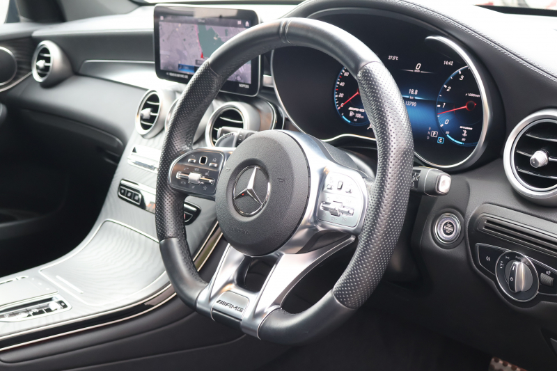 AMG GLC GLC43 4MATIC　後期型 ﾚｻﾞｰｴｸｽｸﾙｰｼﾌﾞPKG ﾚｰﾀﾞｰｾｰﾌﾃｨPKG ｴﾅｼﾞｬｲｼﾞﾝｸﾞPKG ﾊﾟﾉﾗﾏSR 黒革ｼｰﾄ ｼｰﾄﾋｰﾀ ﾍﾞﾝﾁﾚｰﾀ MBUX 純正10.25ｲﾝﾁﾅﾋﾞ地ﾃﾞｼﾞ ｺｯｸﾋﾟｯﾄDisp AppleCarPlay 360°ｶﾒﾗ PTS 電動Rｹﾞｰﾄ HUD AMG20ｲﾝﾁAW　2年保証
