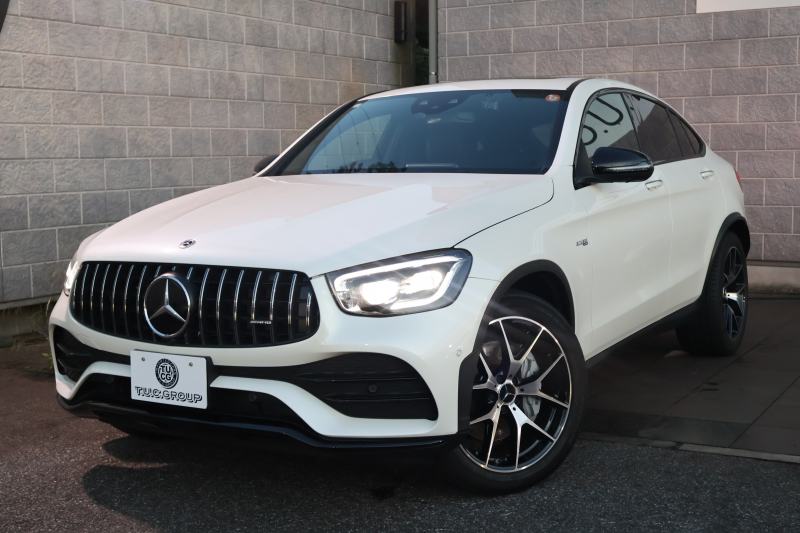 AMG GLCクーペ GLC43 4MATIC ｸｰﾍﾟ　後期型 ﾚｻﾞｰｴｸｽｸﾙｰｼﾌﾞPKG ﾚｰﾀﾞｰｾｰﾌﾃｨPKG ｴｱﾊﾞﾗﾝｽPKG ｶﾞﾗｽSR 黒革ｼｰﾄ ｼｰﾄﾋｰﾀ ﾍﾞﾝﾁﾚｰﾀ MBUX 純正10.25ｲﾝﾁﾅﾋﾞ地ﾃﾞｼﾞ ｺｯｸﾋﾟｯﾄDisp AppleCarPlay 360°ｶﾒﾗ 電動Rｹﾞｰﾄ HUD AMG20ｲﾝﾁAW　2年保証