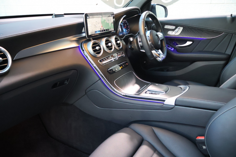 AMG GLCクーペ GLC43 4MATIC ｸｰﾍﾟ　後期型 ﾚｻﾞｰｴｸｽｸﾙｰｼﾌﾞPKG ﾚｰﾀﾞｰｾｰﾌﾃｨPKG ｴｱﾊﾞﾗﾝｽPKG ｶﾞﾗｽSR 黒革ｼｰﾄ ｼｰﾄﾋｰﾀ ﾍﾞﾝﾁﾚｰﾀ MBUX 純正10.25ｲﾝﾁﾅﾋﾞ地ﾃﾞｼﾞ ｺｯｸﾋﾟｯﾄDisp AppleCarPlay 360°ｶﾒﾗ 電動Rｹﾞｰﾄ HUD AMG20ｲﾝﾁAW　2年保証