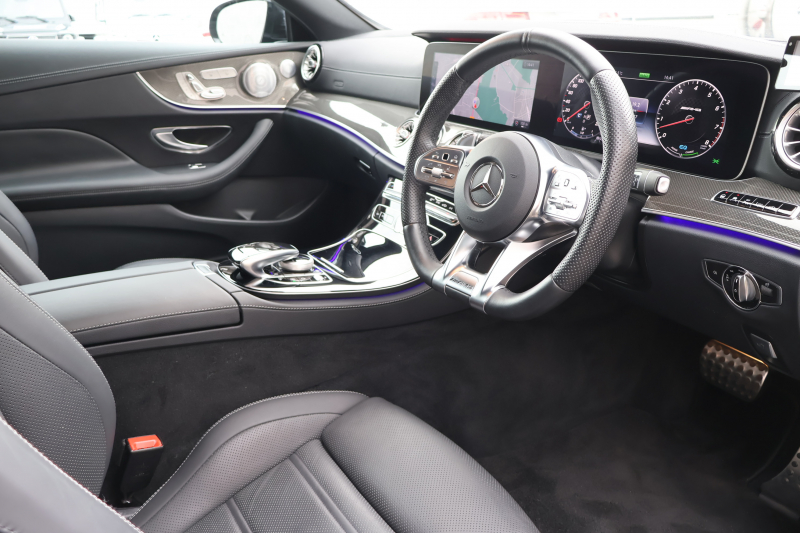 AMG Eクラス E53 4MATIC+ ｸｰﾍﾟ(ISG搭載ﾓﾃﾞﾙ)　中期型 ｴｸｽｸﾙｰｼﾌﾞPKG ｴｱﾊﾞﾗﾝｽPKG ﾚｰﾀﾞｰｾｰﾌﾃｨPKG 1ｵｰﾅｰ ﾊﾟﾉﾗﾏSR 黒ﾅｯﾊﾟ革 ｼｰﾄﾋｰﾀ ﾍﾞﾝﾁﾚｰﾀ 12.3ｲﾝﾁﾅﾋﾞ地ﾃﾞｼﾞ AppleCarPlay Burmester 360°ｶﾒﾗ HUD PTS AMG20ｲﾝﾁAW　2年保証