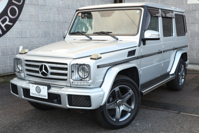 メルセデスベンツ Gクラス G550　左ﾊﾝﾄﾞﾙ ﾗｸﾞｼﾞｭｱﾘｰPKG ﾃﾞｨｽﾄﾛﾆｯｸ&BSM 7AT SR 黒革ｼｰﾄ ﾒﾓﾘｰ付Pｼｰﾄ 全席ｼｰﾄﾋｰﾀｰ 純正ﾅﾋﾞ地ﾃﾞｼﾞ Bｶﾒﾗ harman/kardon LOGIC7ｻﾗｳﾝﾄﾞ PTS ｷｾﾉﾝ AMG19ｲﾝﾁAW　2年保証
