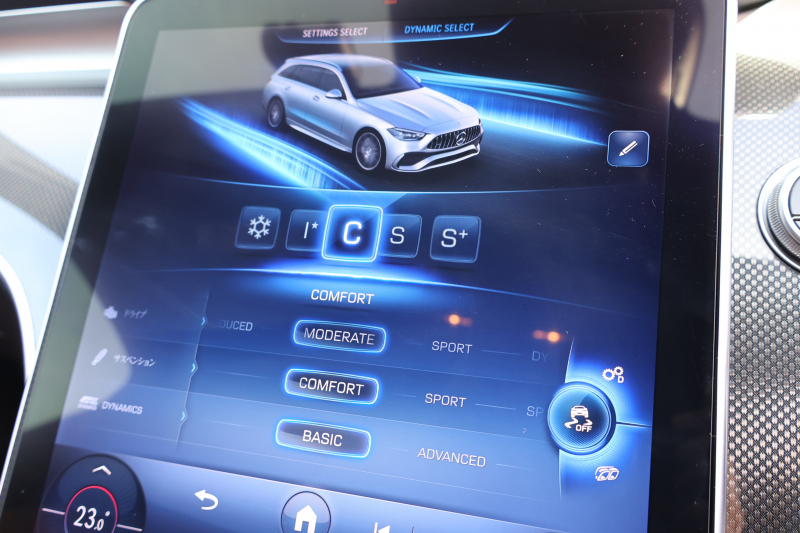 AMG Cクラス C43 4MATIC ｽﾃｰｼｮﾝﾜｺﾞﾝ (BSG搭載ﾓﾃﾞﾙ)　ﾚｻﾞｰｴｸｽｸﾙｰｼﾌﾞPKG ﾚｰﾀﾞｰｾｰﾌﾃｨPKG ﾊﾟﾉﾗﾏSR ｼｴﾅﾌﾞﾗｳﾝ/ﾌﾞﾗｯｸ革 ｼｰﾄﾋｰﾀｰ  ﾍﾞﾝﾁﾚｰﾀｰ MBUX ARﾅﾋﾞ地ﾃﾞｼﾞ AppleCarPlay Burmester 360度ｶﾒﾗ  HUD  ﾘｱｱｸｽﾙｽﾃｱﾘﾝｸﾞ AMG19ｲﾝﾁAW　新車保証