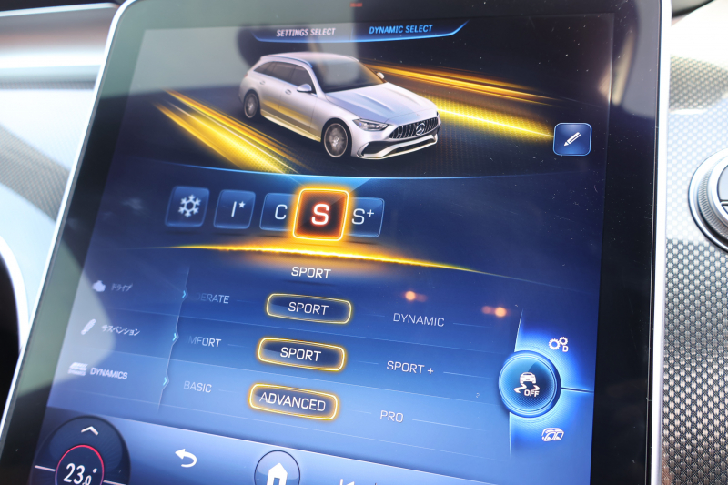 AMG Cクラス C43 4MATIC ｽﾃｰｼｮﾝﾜｺﾞﾝ (BSG搭載ﾓﾃﾞﾙ)　ﾚｻﾞｰｴｸｽｸﾙｰｼﾌﾞPKG ﾚｰﾀﾞｰｾｰﾌﾃｨPKG ﾊﾟﾉﾗﾏSR ｼｴﾅﾌﾞﾗｳﾝ/ﾌﾞﾗｯｸ革 ｼｰﾄﾋｰﾀｰ  ﾍﾞﾝﾁﾚｰﾀｰ MBUX ARﾅﾋﾞ地ﾃﾞｼﾞ AppleCarPlay Burmester 360度ｶﾒﾗ  HUD  ﾘｱｱｸｽﾙｽﾃｱﾘﾝｸﾞ AMG19ｲﾝﾁAW　新車保証