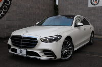 メルセデスベンツ Sクラス S500 4MATIC AMGﾗｲﾝ　現行型 ﾚｻﾞｰｴｸｽｸﾙｰｼﾌﾞPKG ﾍﾞｰｼｯｸPKG ﾚｰﾀﾞｰｾｰﾌﾃｨPKG ﾊﾟﾉﾗﾏSR  白ﾅｯﾊﾟ革ｼｰﾄ ｼｰﾄﾋｰﾀ ﾍﾞﾝﾁﾚｰﾀ DIGITALﾍｯﾄﾞ 純正ARﾅﾋﾞ地ﾃﾞｼﾞ MBUX 360度ｶﾒﾗ appleCarPlay AndroidAuto ﾘｱｱｸｽﾙｽﾃｱﾘﾝｸﾞ PTS HUD AMG20ｲﾝﾁAW　新車保証