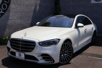 メルセデスベンツ Sクラス S500 4MATIC AMGﾗｲﾝ　現行型 ﾚｻﾞｰｴｸｽｸﾙｰｼﾌﾞPKG ﾍﾞｰｼｯｸPKG ﾚｰﾀﾞｰｾｰﾌﾃｨPKG ﾊﾟﾉﾗﾏSR  ﾍﾞｰｼﾞｭ革ｼｰﾄ ｼｰﾄﾋｰﾀ ﾍﾞﾝﾁﾚｰﾀ DIGITALﾍｯﾄﾞ 純正ARﾅﾋﾞ地ﾃﾞｼﾞ MBUX 3Dｺｯｸﾋﾟｯﾄ 360度ｶﾒﾗ AppleCarPlay ﾘｱｱｸｽﾙｽﾃｱ HUD AMG21ｲﾝﾁAW　2年保証
