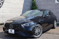 AMG Cクラス C43 4MATIC(BSG搭載ﾓﾃﾞﾙ)　現行型 Mercedes-AMGｴｸｽﾃﾘｱ＆ｲﾝﾃﾘｱ AMGﾅｲﾄPKG ﾚｰﾀﾞｰｾｰﾌﾃｨPKG ﾊﾟﾉﾗﾏSR 黒革 ｼｰﾄﾋｰﾀｰ ﾍﾞﾝﾁﾚｰﾀｰ MBUX ARﾅﾋﾞ地ﾃﾞｼﾞ 360度ｶﾒﾗ Burmester AppleCarPlay ﾘｱｱｸｽﾙｽﾃｱﾘﾝｸﾞ HUD AMG19ｲﾝﾁAW　新車保証