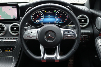 AMG Cクラス C43 4MATIC 　後期型 AMGｽﾀｲﾘﾝｸﾞPKG ﾚｰﾀﾞｰｾｰﾌﾃｨPKG ｴｱﾊﾞﾗﾝｽPKG ﾊﾟﾉﾗﾏSR ｸﾗﾝﾍﾞﾘｰ赤革 ｼｰﾄﾋｰﾀ 純正10.25ｲﾝﾁﾅﾋﾞ地ﾃﾞｼﾞ ｺｯｸﾋﾟｯﾄDisp AppleCarPlay Burmesterｻﾗｳﾝﾄﾞ Bﾓﾆﾀｰ 電動Rｹﾞｰﾄ ﾌｯﾄﾄﾗﾝｸOP 18ｲﾝﾁAW　2年保証