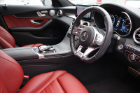 AMG Cクラス C43 4MATIC 　後期型 AMGｽﾀｲﾘﾝｸﾞPKG ﾚｰﾀﾞｰｾｰﾌﾃｨPKG ｴｱﾊﾞﾗﾝｽPKG ﾊﾟﾉﾗﾏSR ｸﾗﾝﾍﾞﾘｰ赤革 ｼｰﾄﾋｰﾀ 純正10.25ｲﾝﾁﾅﾋﾞ地ﾃﾞｼﾞ ｺｯｸﾋﾟｯﾄDisp AppleCarPlay Burmesterｻﾗｳﾝﾄﾞ Bﾓﾆﾀｰ 電動Rｹﾞｰﾄ ﾌｯﾄﾄﾗﾝｸOP 18ｲﾝﾁAW　2年保証