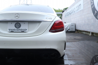 AMG Cクラス C43 4MATIC 　後期型 AMGｽﾀｲﾘﾝｸﾞPKG ﾚｰﾀﾞｰｾｰﾌﾃｨPKG ｴｱﾊﾞﾗﾝｽPKG ﾊﾟﾉﾗﾏSR ｸﾗﾝﾍﾞﾘｰ赤革 ｼｰﾄﾋｰﾀ 純正10.25ｲﾝﾁﾅﾋﾞ地ﾃﾞｼﾞ ｺｯｸﾋﾟｯﾄDisp AppleCarPlay Burmesterｻﾗｳﾝﾄﾞ Bﾓﾆﾀｰ 電動Rｹﾞｰﾄ ﾌｯﾄﾄﾗﾝｸOP 18ｲﾝﾁAW　2年保証