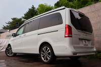 メルセデスベンツ Vクラス V220d ﾏﾙｺﾎﾟｰﾛﾎﾗｲｿﾞﾝ 　ﾚｰﾀﾞｰｾｰﾌﾃｨPKG 1ｵｰﾅｰ ﾎﾟｯﾌﾟｱｯﾌﾟﾙｰﾌ 最大5名就寝可能 回転式ｼｰﾄ 黒革 ｼｰﾄﾋｰﾀｰ ﾍﾞﾝﾁﾚｰﾀｰ MBUX 純正10.25ｲﾝﾁﾅﾋﾞ地ﾃﾞｼﾞ 360°ｶﾒﾗ 電動ﾃﾞｭｱﾙｽﾗｲﾄﾞﾄﾞｱ 電動Rｹﾞｰﾄ LEDﾍｯﾄﾞﾗｲﾄ 純正18ｲﾝﾁAW　2年保証