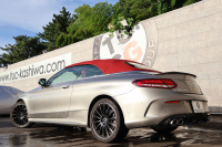 AMG Cクラス C43 4MATIC ｶﾌﾞﾘｵﾚ　後期型 ﾀﾞｰｸﾚｯﾄﾞ幌 AMGｽﾀｲﾘﾝｸﾞPKG ﾚｰﾀﾞｰｾｰﾌﾃｨPKG ｴｱﾊﾞﾗﾝｽPKG ｸﾗﾝﾍﾞﾘｰ赤革 ｼｰﾄﾋｰﾀ 純正10.25ｲﾝﾁﾅﾋﾞ地ﾃﾞｼﾞ ｺｯｸﾋﾟｯﾄDisp AppleCarPlay Burmesterｻﾗｳﾝﾄﾞ Bﾓﾆﾀｰ ﾏﾙﾁﾋﾞｰﾑLED 純正ﾄﾞﾗﾚｺ AMG19ｲﾝﾁAW　2年保証