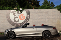 AMG Cクラス C43 4MATIC ｶﾌﾞﾘｵﾚ　後期型 ﾀﾞｰｸﾚｯﾄﾞ幌 AMGｽﾀｲﾘﾝｸﾞPKG ﾚｰﾀﾞｰｾｰﾌﾃｨPKG ｴｱﾊﾞﾗﾝｽPKG ｸﾗﾝﾍﾞﾘｰ赤革 ｼｰﾄﾋｰﾀ 純正10.25ｲﾝﾁﾅﾋﾞ地ﾃﾞｼﾞ ｺｯｸﾋﾟｯﾄDisp AppleCarPlay Burmesterｻﾗｳﾝﾄﾞ Bﾓﾆﾀｰ ﾏﾙﾁﾋﾞｰﾑLED 純正ﾄﾞﾗﾚｺ AMG19ｲﾝﾁAW　2年保証