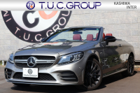 AMG Cクラス C43 4MATIC ｶﾌﾞﾘｵﾚ　後期型 ﾀﾞｰｸﾚｯﾄﾞ幌 AMGｽﾀｲﾘﾝｸﾞPKG ﾚｰﾀﾞｰｾｰﾌﾃｨPKG ｴｱﾊﾞﾗﾝｽPKG ｸﾗﾝﾍﾞﾘｰ赤革 ｼｰﾄﾋｰﾀ 純正10.25ｲﾝﾁﾅﾋﾞ地ﾃﾞｼﾞ ｺｯｸﾋﾟｯﾄDisp AppleCarPlay Burmesterｻﾗｳﾝﾄﾞ Bﾓﾆﾀｰ ﾏﾙﾁﾋﾞｰﾑLED 純正ﾄﾞﾗﾚｺ AMG19ｲﾝﾁAW　2年保証