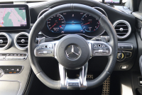 AMG Cクラス C43 4MATIC 　後期型 AMGｽﾀｲﾘﾝｸﾞPKG ﾚｰﾀﾞｰｾｰﾌﾃｨPKG ｴｱﾊﾞﾗﾝｽPKG ﾊﾟﾉﾗﾏSR ﾌﾞﾗｯｸ革 ｼｰﾄﾋｰﾀ 純正10.25ｲﾝﾁﾅﾋﾞ地ﾃﾞｼﾞ ｺｯｸﾋﾟｯﾄDisp AppleCarPlay Burmesterｻﾗｳﾝﾄﾞ Bﾓﾆﾀｰ 電動Rｹﾞｰﾄ ﾌｯﾄﾄﾗﾝｸOP KW車高調 AMG19ｲﾝﾁAW　2年保証