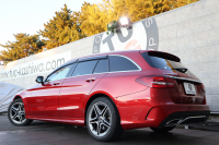 メルセデスベンツ Cクラス C220d ｽﾃｰｼｮﾝﾜｺﾞﾝ AVG AMGﾗｲﾝ 　後期型 AMGｽﾀｲﾘﾝｸﾞPKG ﾚｰﾀﾞｰｾｰﾌﾃｨPKG ｴｱﾊﾞﾗﾝｽPKG 黒革 ｼｰﾄﾋｰﾀ 純正10.25ｲﾝﾁﾅﾋﾞ地ﾃﾞｼﾞ ｺｯｸﾋﾟｯﾄDisp AppleCarPlay Burmesterｻﾗｳﾝﾄﾞ Bﾓﾆﾀｰ 電動Rｹﾞｰﾄ ﾌｯﾄﾄﾗﾝｸOP AMG18ｲﾝﾁAW　2年保証