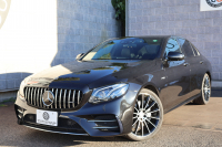 AMG Eクラス E43 4MATIC　ﾚｰﾀﾞｰｾｰﾌﾃｨPKG AMGｽﾀｲﾘﾝｸﾞPKG ｴｱﾊﾞﾗﾝｽPKG ﾊﾟﾉﾗﾏSR ｷｰﾚｽGO 黒ﾅｯﾊﾟ革 ｼｰﾄﾋｰﾀｰ 純正ﾅﾋﾞ地ﾃﾞｼﾞ 360°ｶﾒﾗ Burmesterｻﾗｳﾝﾄﾞ Applecarplay Android Auto 電動Rｹﾞｰﾄ HUD PTS AMG20ｲﾝﾁAW　2年保証