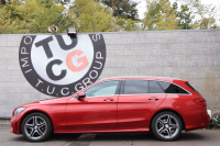 メルセデスベンツ Cクラス C220d ｽﾃｰｼｮﾝﾜｺﾞﾝ AMGﾗｲﾝ 　後期型 ﾚｻﾞｰｴｸｽｸﾙｰｼﾌﾞPKG ﾚｰﾀﾞｰｾｰﾌﾃｨPKG ﾊﾟﾉﾗﾐｯｸSR 黒革 ｼｰﾄﾋｰﾀｰ 純正10.25ｲﾝﾁﾅﾋﾞ地ﾃﾞｼﾞ ｺｯｸﾋﾟｯﾄDisp AppleCarPlay Burmester 電動Rｹﾞｰﾄ ﾌｯﾄﾄﾗﾝｸOP HUD AMG18ｲﾝﾁAW　2年保証