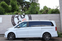メルセデスベンツ Vクラス V220d ｴｸｽｸﾙｰｼｰﾌﾞ ﾛﾝｸﾞ ﾌﾟﾗﾁﾅｽｲｰﾄ(受注生産ﾓﾃﾞﾙ)　ﾚｰﾀﾞｰｾｰﾌﾃｨPKG 1ｵｰﾅｰ ﾊﾟﾉﾗﾐｯｸSR 黒ﾅｯﾊﾟ革 2列目ｴｸｽｸﾙｰｼﾌﾞｼｰﾄ ｼｰﾄH ﾍﾞﾝﾁﾚｰﾀｰ MBUX 10.25ｲﾝﾁﾅﾋﾞ地ﾃﾞｼﾞ Burmesterｻﾗｳﾝﾄﾞ 冷蔵庫付ｾﾝﾀｰｺﾝｿｰﾙ AMG19AW　新車保証