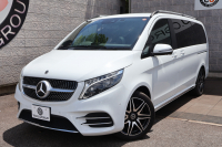 メルセデスベンツ Vクラス V220d ｴｸｽｸﾙｰｼｰﾌﾞ ﾛﾝｸﾞ ﾌﾟﾗﾁﾅｽｲｰﾄ(受注生産ﾓﾃﾞﾙ)　ﾚｰﾀﾞｰｾｰﾌﾃｨPKG 1ｵｰﾅｰ ﾊﾟﾉﾗﾐｯｸSR 黒ﾅｯﾊﾟ革 2列目ｴｸｽｸﾙｰｼﾌﾞｼｰﾄ ｼｰﾄH ﾍﾞﾝﾁﾚｰﾀｰ MBUX 10.25ｲﾝﾁﾅﾋﾞ地ﾃﾞｼﾞ Burmesterｻﾗｳﾝﾄﾞ 冷蔵庫付ｾﾝﾀｰｺﾝｿｰﾙ AMG19AW　新車保証