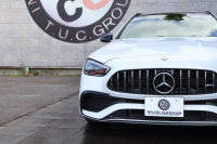 AMG Cクラス C43 4MATIC ｽﾃｰｼｮﾝﾜｺﾞﾝ (BSG搭載ﾓﾃﾞﾙ)　ﾚｻﾞｰｴｸｽｸﾙｰｼﾌﾞPKG ﾚｰﾀﾞｰｾｰﾌﾃｨPKG ﾊﾟﾉﾗﾏSR ｼｴﾅﾌﾞﾗｳﾝ/ﾌﾞﾗｯｸ革 ｼｰﾄﾋｰﾀｰ  ﾍﾞﾝﾁﾚｰﾀｰ MBUX ARﾅﾋﾞ地ﾃﾞｼﾞ AppleCarPlay Burmester 360度ｶﾒﾗ  HUD  ﾘｱｱｸｽﾙｽﾃｱﾘﾝｸﾞ AMG19ｲﾝﾁAW　新車保証
