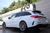 AMG Cクラス C43 4MATIC ｽﾃｰｼｮﾝﾜｺﾞﾝ (BSG搭載ﾓﾃﾞﾙ)　ﾚｻﾞｰｴｸｽｸﾙｰｼﾌﾞPKG ﾚｰﾀﾞｰｾｰﾌﾃｨPKG ﾊﾟﾉﾗﾏSR ｼｴﾅﾌﾞﾗｳﾝ/ﾌﾞﾗｯｸ革 ｼｰﾄﾋｰﾀｰ  ﾍﾞﾝﾁﾚｰﾀｰ MBUX ARﾅﾋﾞ地ﾃﾞｼﾞ AppleCarPlay Burmester 360度ｶﾒﾗ  HUD  ﾘｱｱｸｽﾙｽﾃｱﾘﾝｸﾞ AMG19ｲﾝﾁAW　新車保証